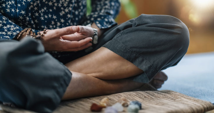 Zen-Meditation Dhyana-Mudra