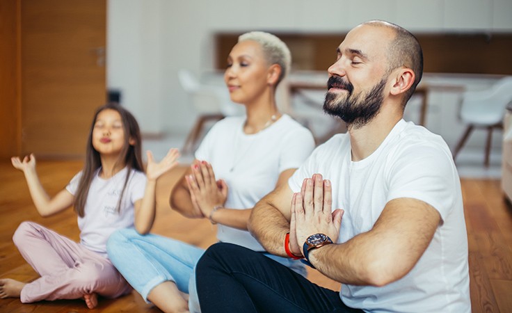 Yoga in der Familie