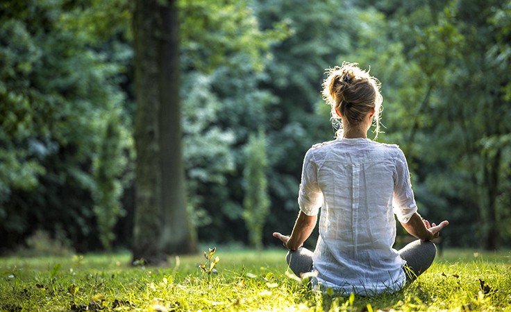 Meditieren kann helfen bei Stress